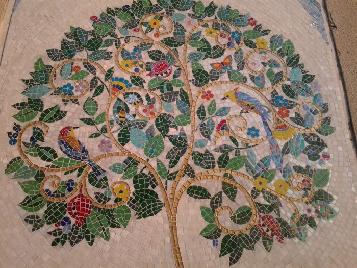 Необычное использование обычного кафеля