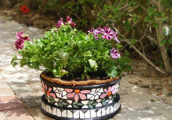 Необычное использование обычного кафеля