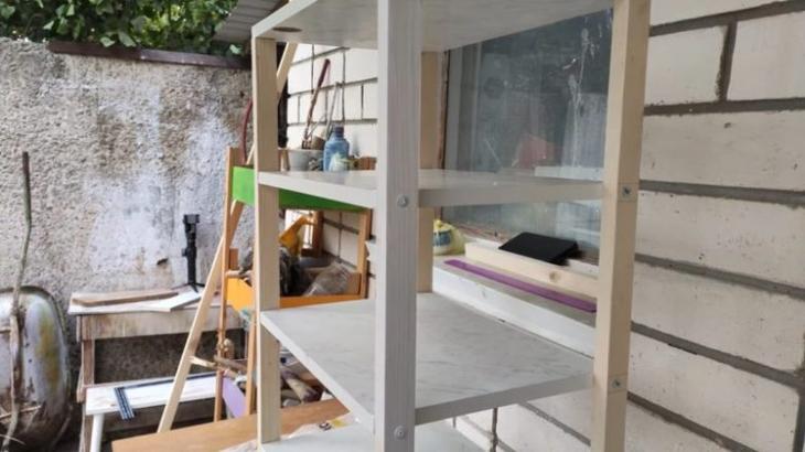 Неординарная идея из картонных коробок