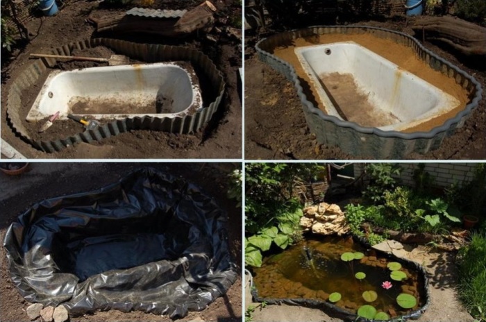 Несколько веских причин, почему старую ванну не нужно выбрасывать, а лучше отвезти на дачу