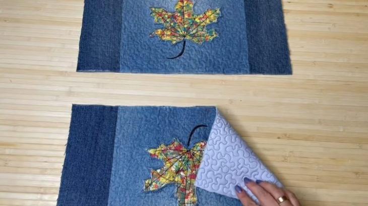 Нужная вещь из старых джинсов