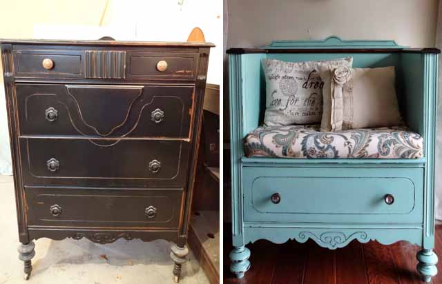 Обновляем старую мебель: интересные фото инструкции
