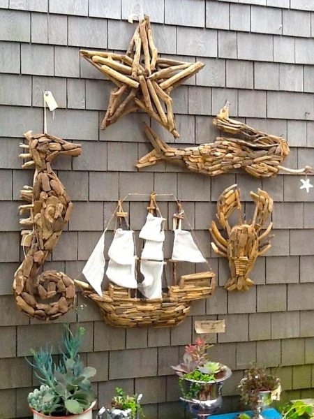 Оригинальные поделки из природного материала изготовленные своими руками