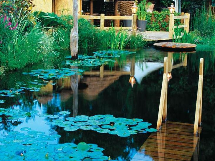 Отличная инструкция: искусственный прудик на даче своими руками