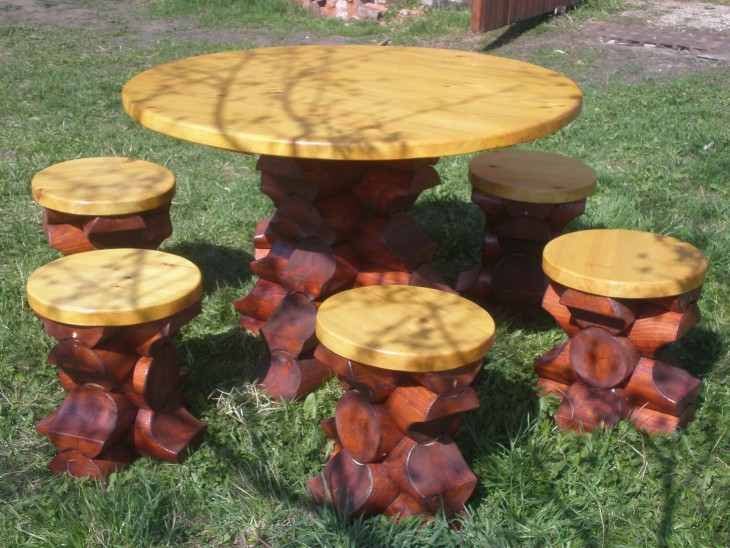 Поделки из дерева для сада: фото оригинальных идей оформления своими руками