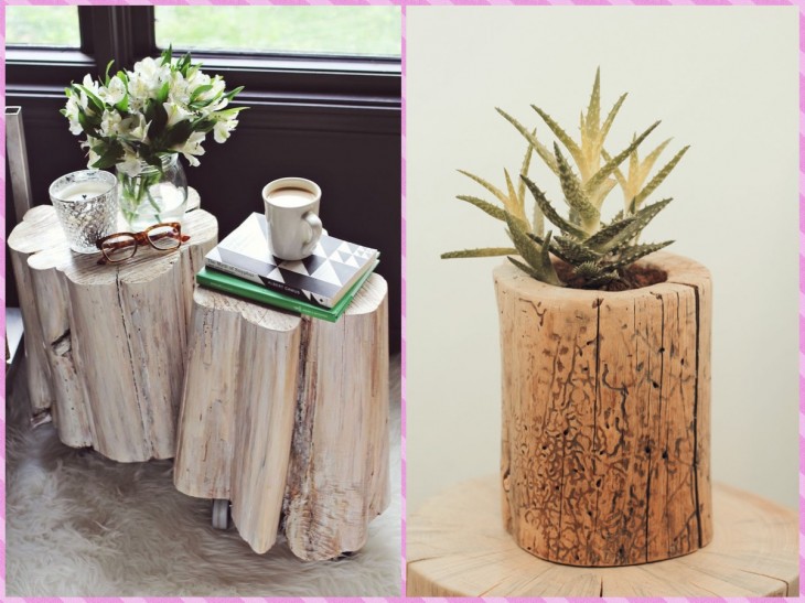 Поделки из дерева для сада: фото оригинальных идей оформления своими руками