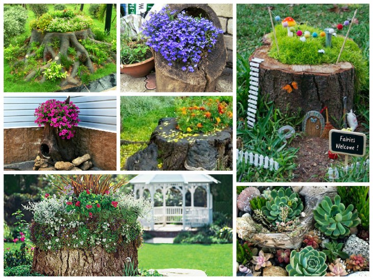 Поделки из дерева для сада: фото оригинальных идей оформления своими руками