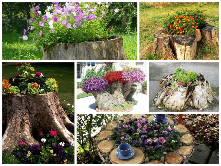 Поделки из дерева для сада: фото оригинальных идей оформления своими руками