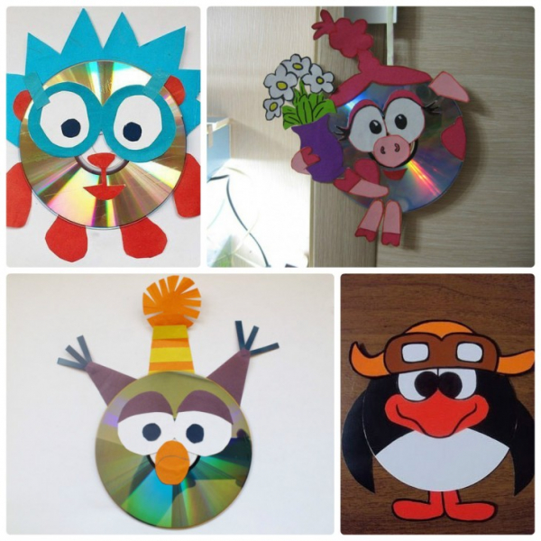 Поделки из дисков: советы и идеи создания роскошных украшений для дома