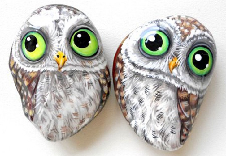 Поделки из камней: роспись, гравировка, каменные скульптуры