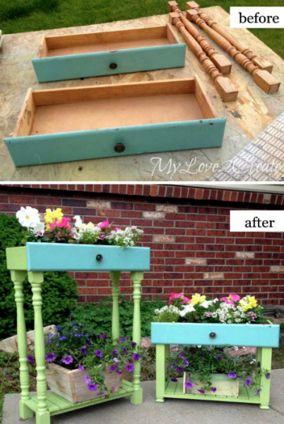 Потрясные идеи, которые вдохновят на переделку и обновление старой мебели