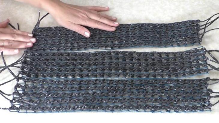 Практичная вещица из садовой сетки