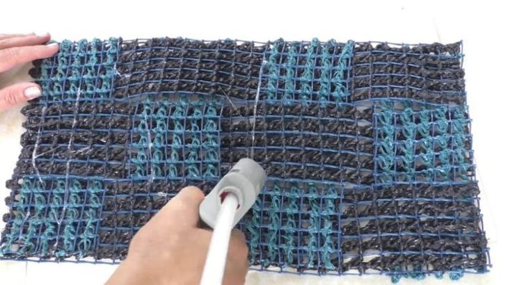 Практичная вещица из садовой сетки