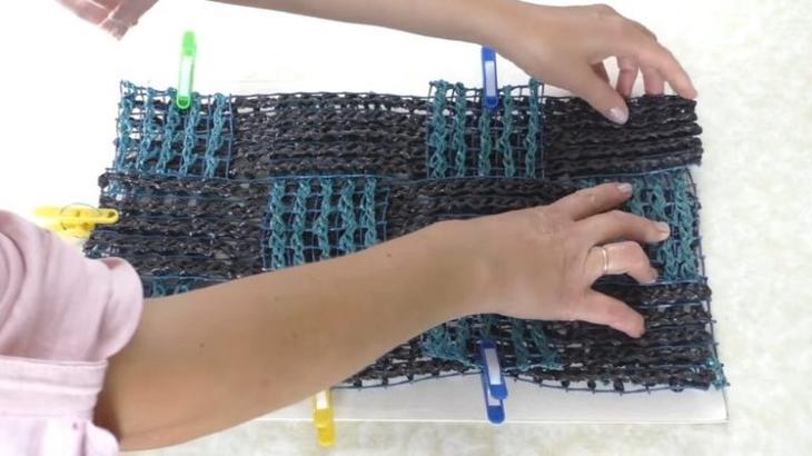 Практичная вещица из садовой сетки