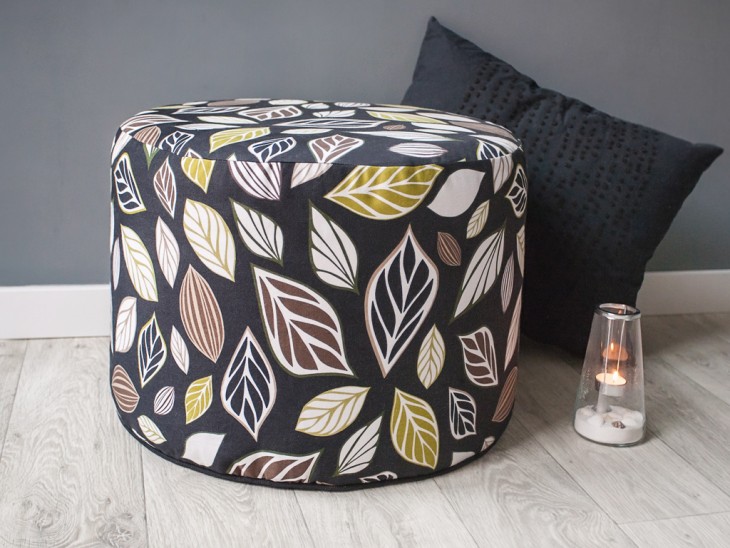 Пуфик своими руками: пошаговая инструкция из фото