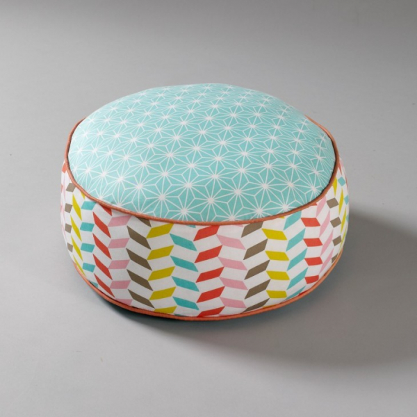 Пуфик своими руками: пошаговая инструкция из фото