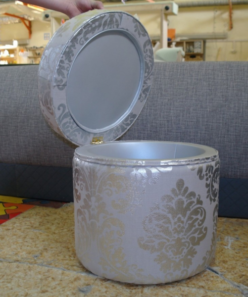 Пуфик своими руками: пошаговая инструкция из фото