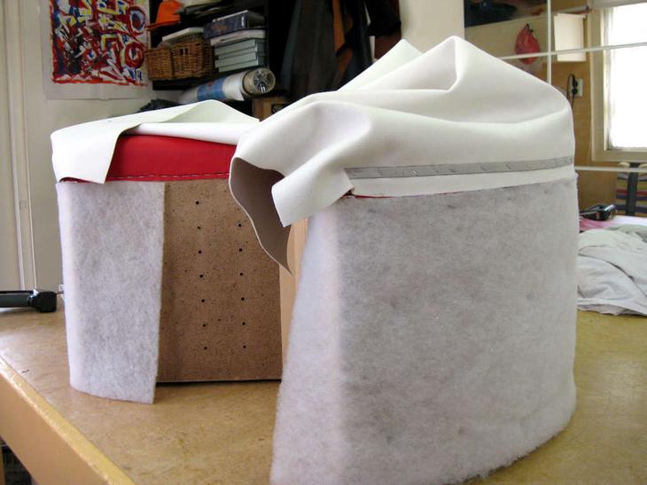 Пуфик своими руками: пошаговая инструкция из фото