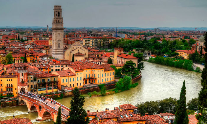 Романтичные города Европы