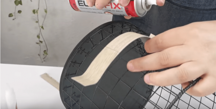 Стильная идея для хранения из остатков строительных материалов