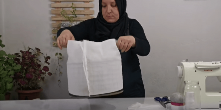 Стильная идея для хранения из остатков строительных материалов