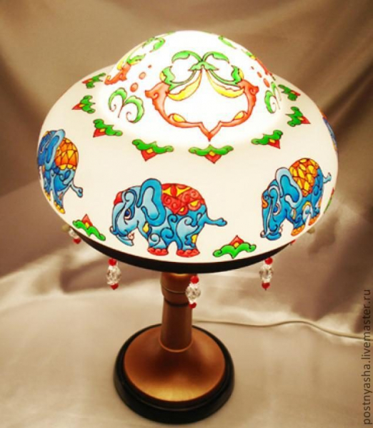 Светильник в индийском стиле