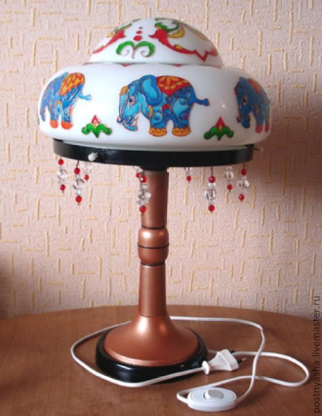 Светильник в индийском стиле