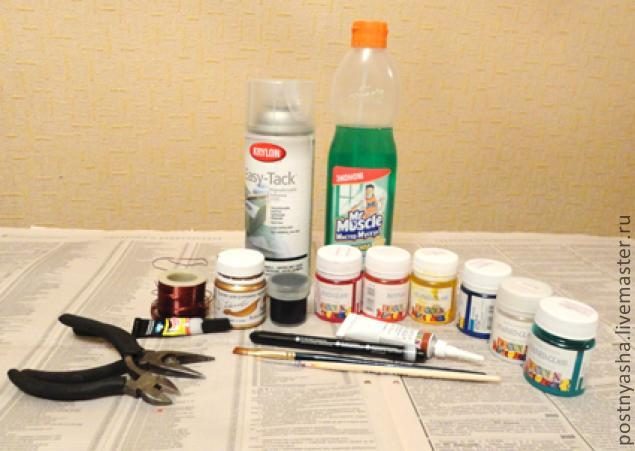 Светильник в индийском стиле