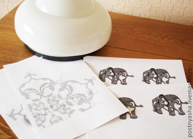 Светильник в индийском стиле