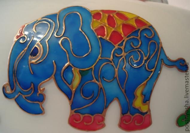 Светильник в индийском стиле