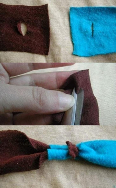 Вот какие замечательные тапочки можно сделать из старых футболок!