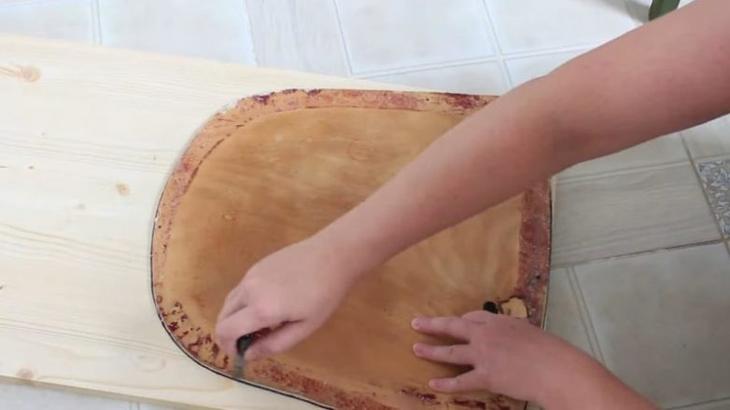 Вторая жизнь старого советского стула