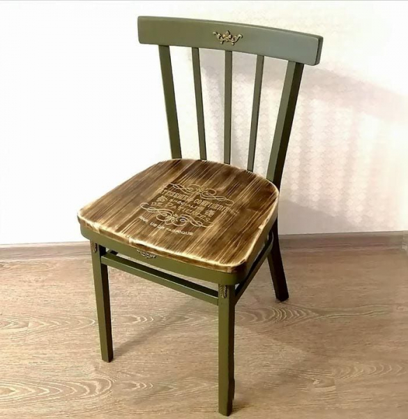 Вторая жизнь старого советского стула