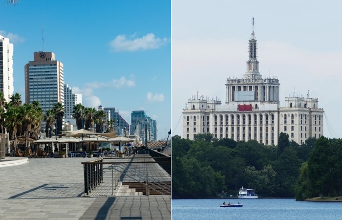 10 городов, поездка в которые разорит, и еще 10, в которых можно шиковать на одну зарплату