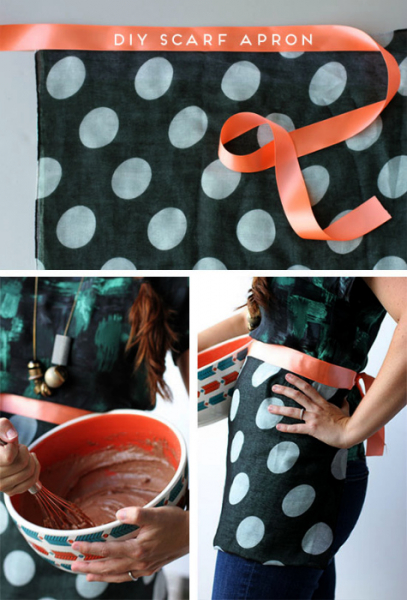 17 способов использования шарфиков и шейных платков по-новому