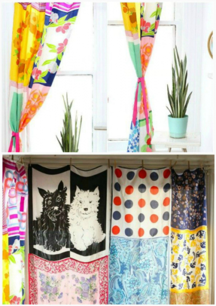 17 способов использования шарфиков и шейных платков по-новому