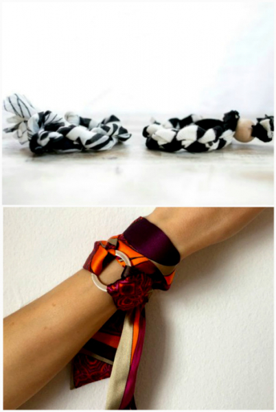 17 способов использования шарфиков и шейных платков по-новому