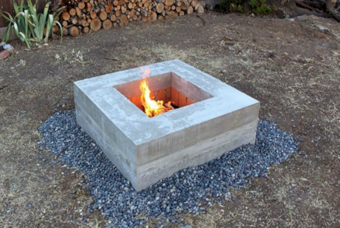 18 отличных идей, как при помощи бетона украсить сад