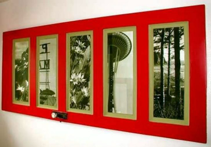 19 неординарных примеров превращения старых межкомнатных дверей в эксклюзивные вещи