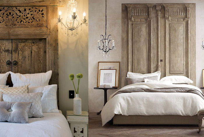 19 неординарных примеров превращения старых межкомнатных дверей в эксклюзивные вещи