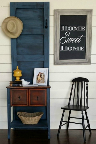 19 неординарных примеров превращения старых межкомнатных дверей в эксклюзивные вещи