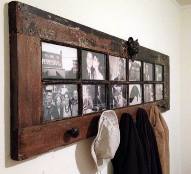 19 неординарных примеров превращения старых межкомнатных дверей в эксклюзивные вещи