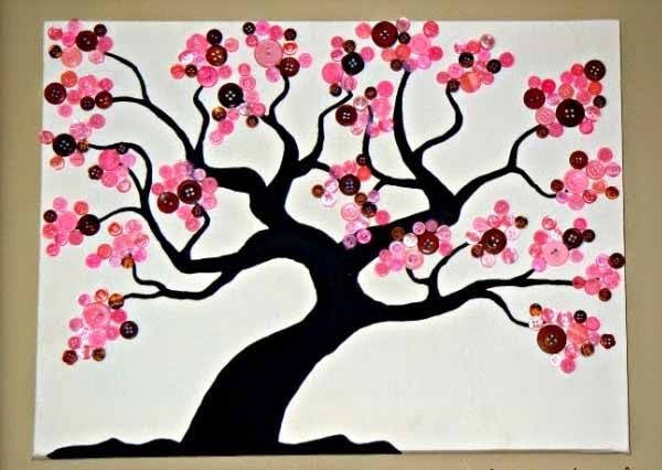 30 необычных идей поделок из пуговиц