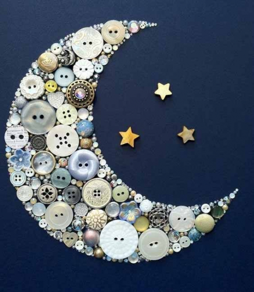 30 необычных идей поделок из пуговиц