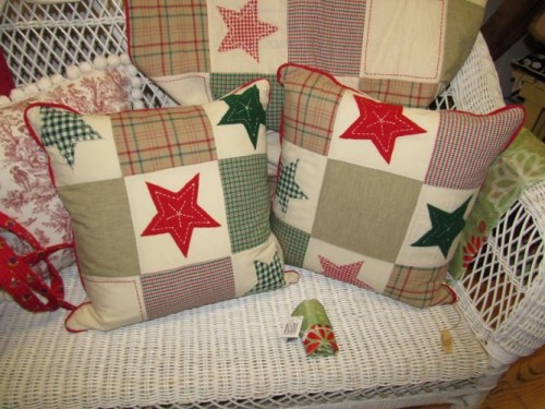 Декоративные новогодние подушки своими руками