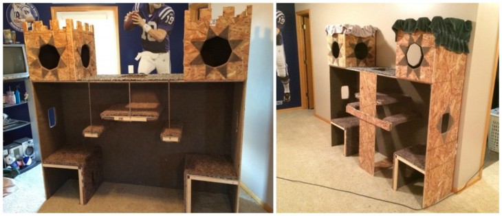 Делаем домик для кошки своими руками: простые решения и подбор материалов