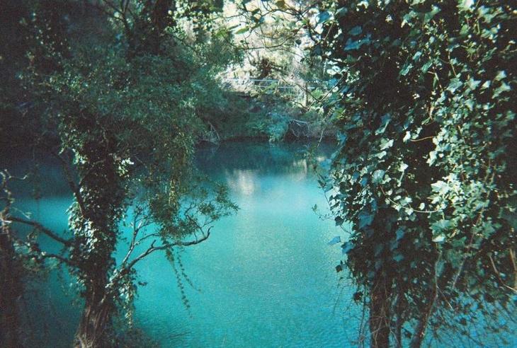 Фантастическое австралийское озеро с бирюзовой водой