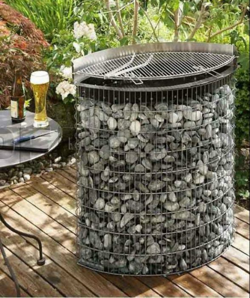 Идеи использования габионов для оформления загородного участка