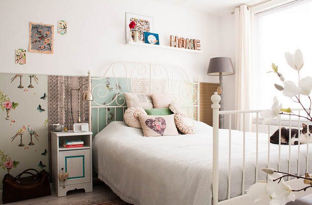 Идеи использования остатков обоев