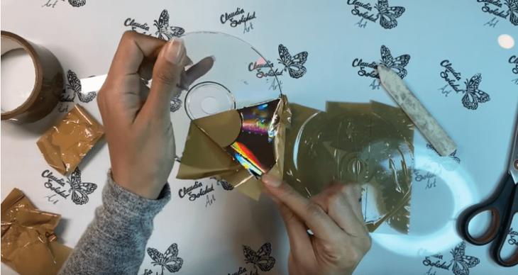 Идея использования ненужных CD-дисков